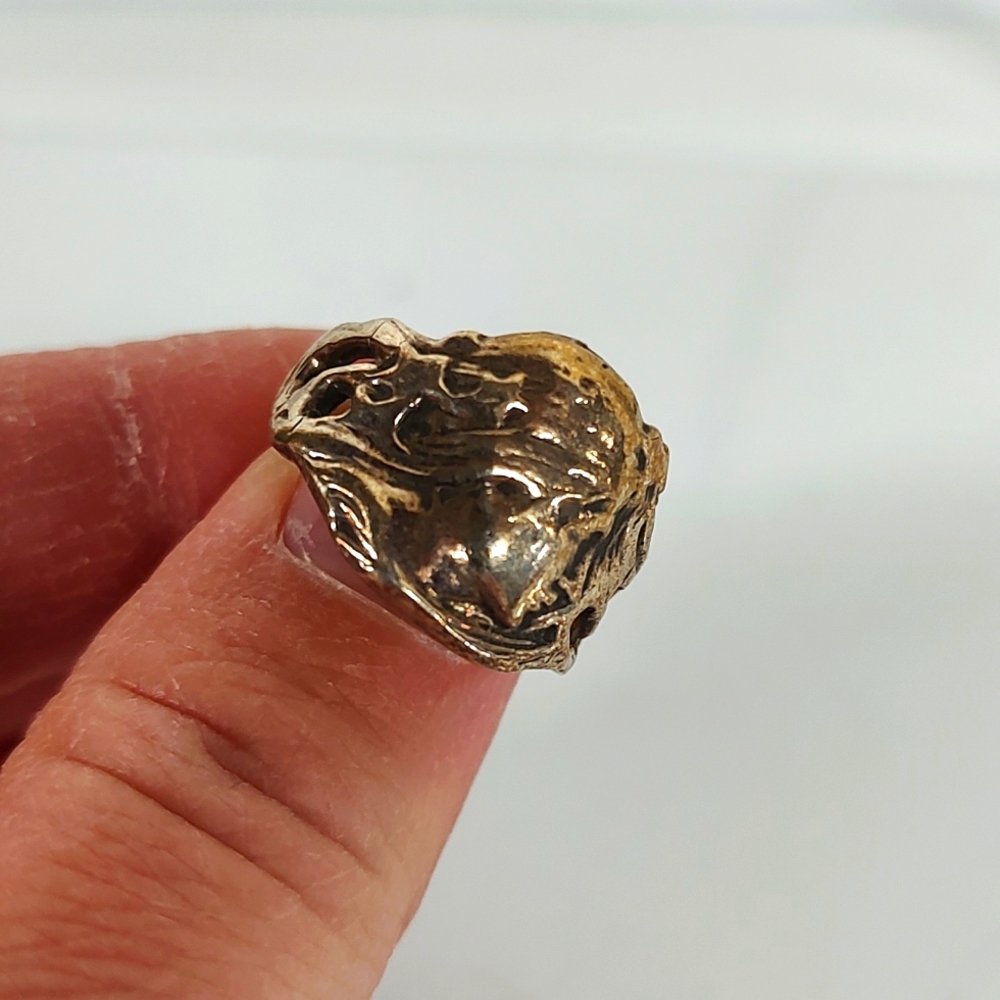 Sterling Silver Ring. Size 7. Good Used Condition